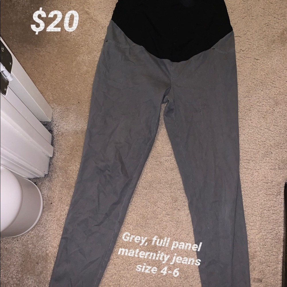 Maternity Grey jeans